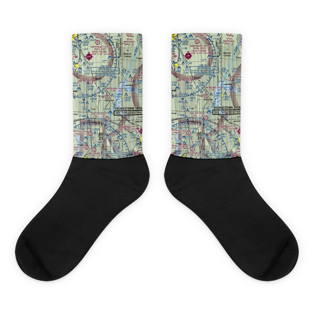 Riceland Aerodrome (3OH4) VFR Sectional Socks 