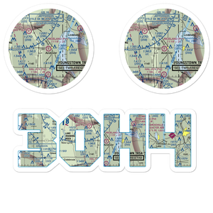 Riceland Aerodrome (3OH4) VFR Sectional Sticker Pack