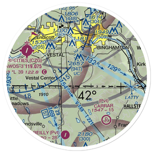 Luke Airport (3NY5) VFR Sectional Sticker (20 mile)