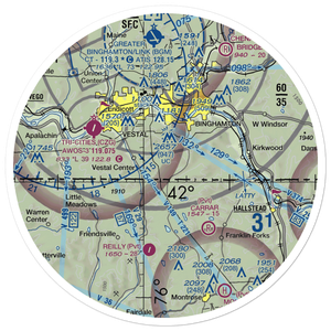 Luke Airport (3NY5) VFR Sectional Sticker (30 mile)