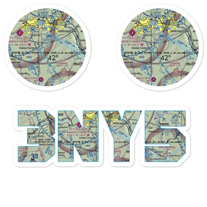 Luke Airport (3NY5) VFR Sectional Sticker Pack