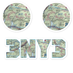 De Ronda Airport (3NY3) VFR Sectional Sticker Pack