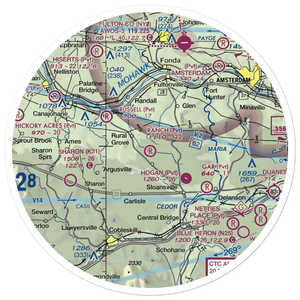 The Ranch Airport (3NY0) VFR Sectional Sticker (30 mile)