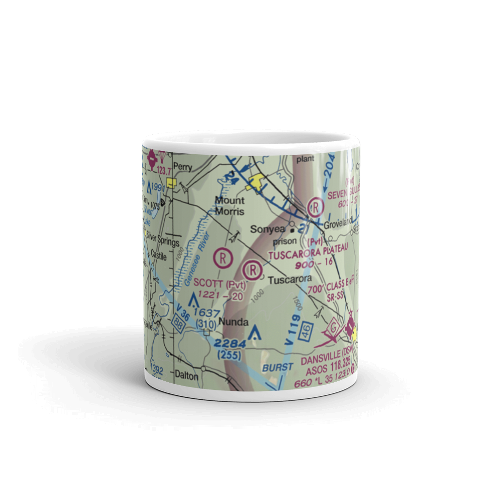 Tuscarora Plateau Airport (3NK6) VFR Sectional  Mug 