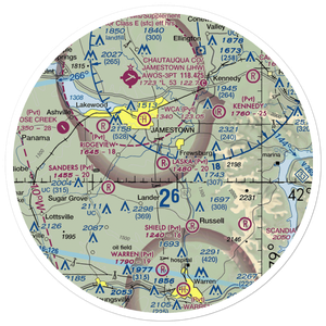 Laska Airport (3NK4) VFR Sectional Sticker (30 mile)