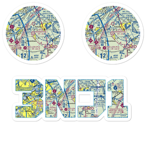 Pemberton Airport (3NJ1) VFR Sectional Sticker Pack