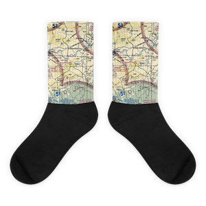 Maxwell Airport (3NC7) VFR Sectional Socks