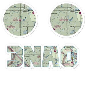 Erickson Airport (3NA0) VFR Sectional Sticker Pack
