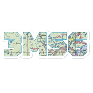 E E Lane Airport (3MS6) VFR Sectional Sticker