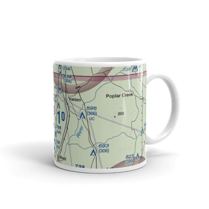 Mitchell's Airport (3MS5) VFR Sectional  Mug