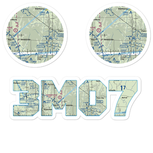 Fairbanks Airport (3MO7) VFR Sectional Sticker Pack