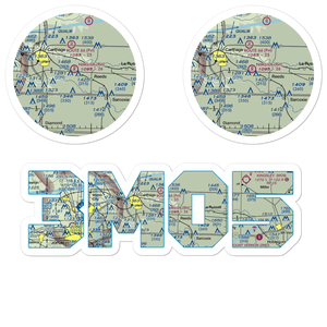 Nimsick Airport (3MO5) VFR Sectional Sticker Pack
