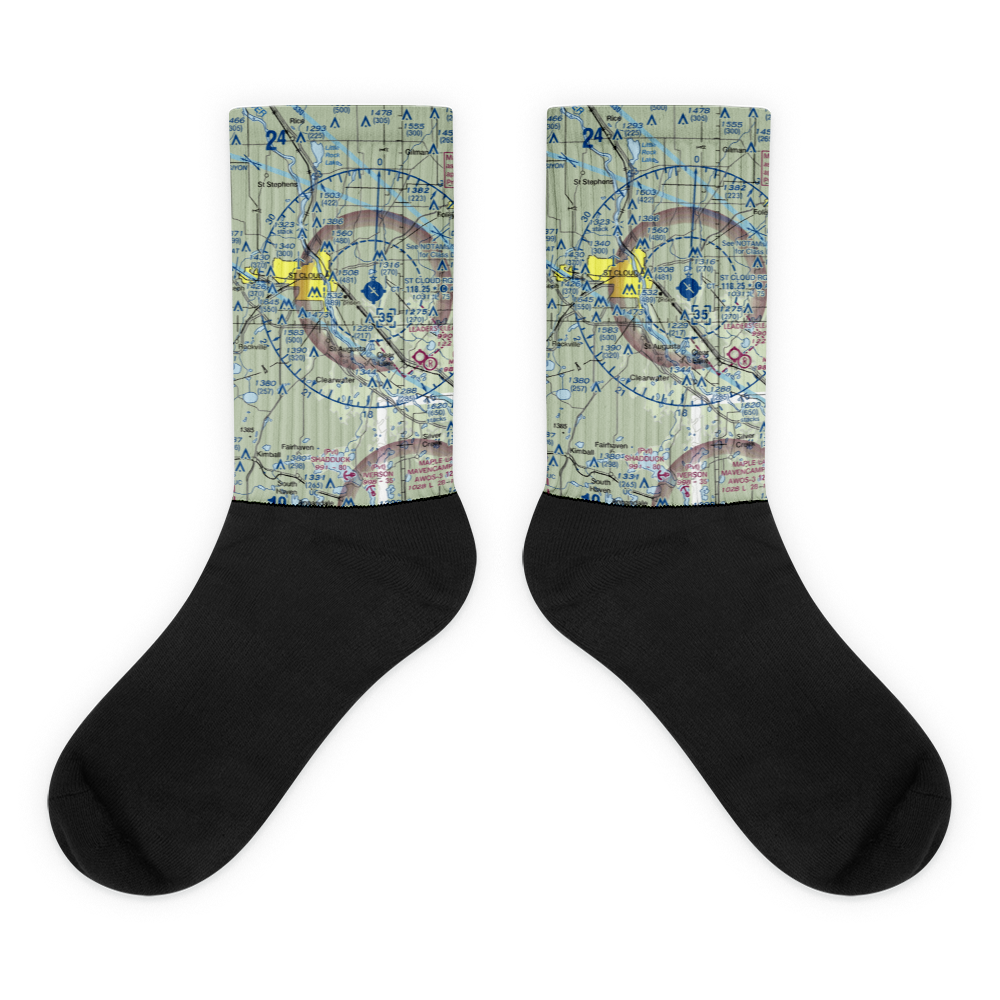 Aysta Field (3MN8) VFR Sectional Socks 