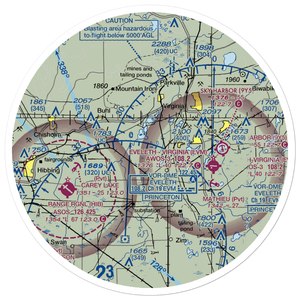 Stahlberg-Mohr Airport (3MN1) VFR Sectional Sticker (30 mile)