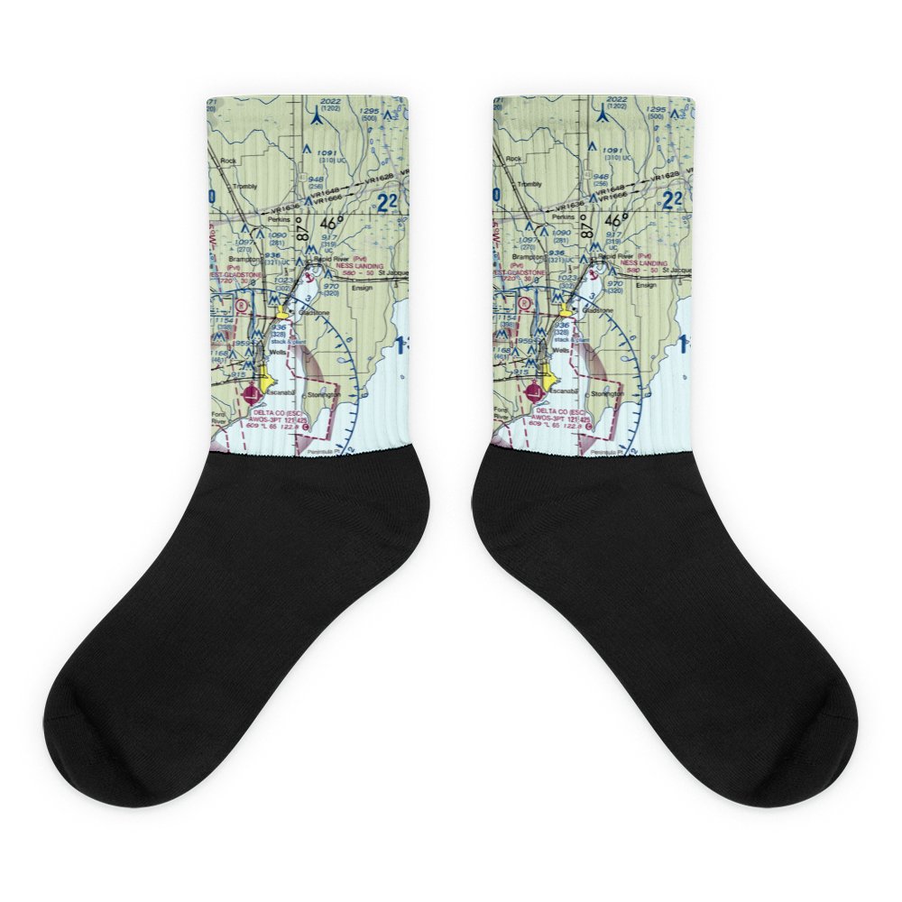 Ness Landing Seaplane Base (3MI9) VFR Sectional Socks 