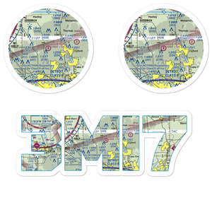 Willie Run Airport (3MI7) VFR Sectional Sticker Pack