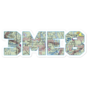 Mast Cove Seaplane Base (3ME8) VFR Sectional Sticker