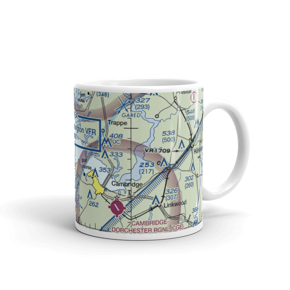 Pokety Airport (3MD8) VFR Sectional  Mug 