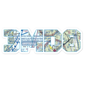 Pokety Airport (3MD8) VFR Sectional Sticker