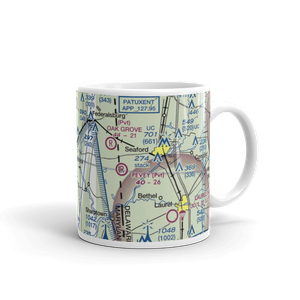 Hidden Hills Airport (3MD5) VFR Sectional  Mug