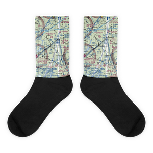 Hidden Hills Airport (3MD5) VFR Sectional Socks