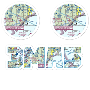 Westport Airport (3MA5) VFR Sectional Sticker Pack