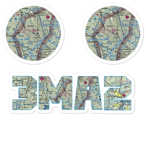 Baines Airport (3MA2) VFR Sectional Sticker Pack