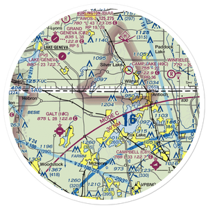 Richardson Field (3LL5) VFR Sectional Sticker (30 mile)