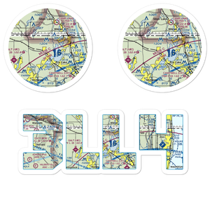 Pillow Hill Airport (3LL4) VFR Sectional Sticker Pack