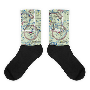 Herschel Hunter Airport (3LL1) VFR Sectional Socks