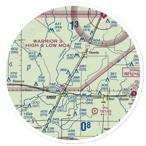 Wilder Airport (3LA1) VFR Sectional Sticker (30 mile)
