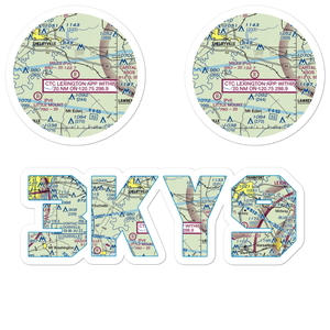 Miles Field (3KY9) VFR Sectional Sticker Pack
