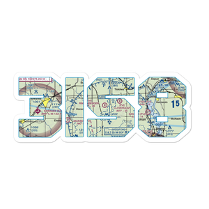 Rinkenberger Restricted Landing Area (3IS8) VFR Sectional Sticker