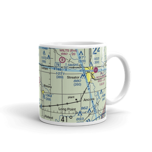 Foote Airport (3IS7) VFR Sectional  Mug