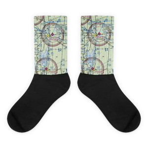Davy Jones /Private/ Airport (3IS6) VFR Sectional Socks