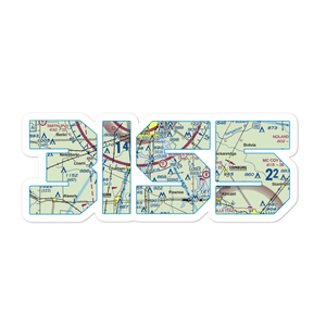 Holmes Southeast Airport (3IS5) VFR Sectional Sticker