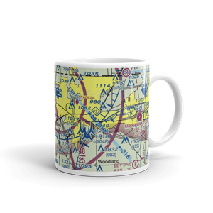 Chain-O-Lakes Airport (3IN7) VFR Sectional  Mug