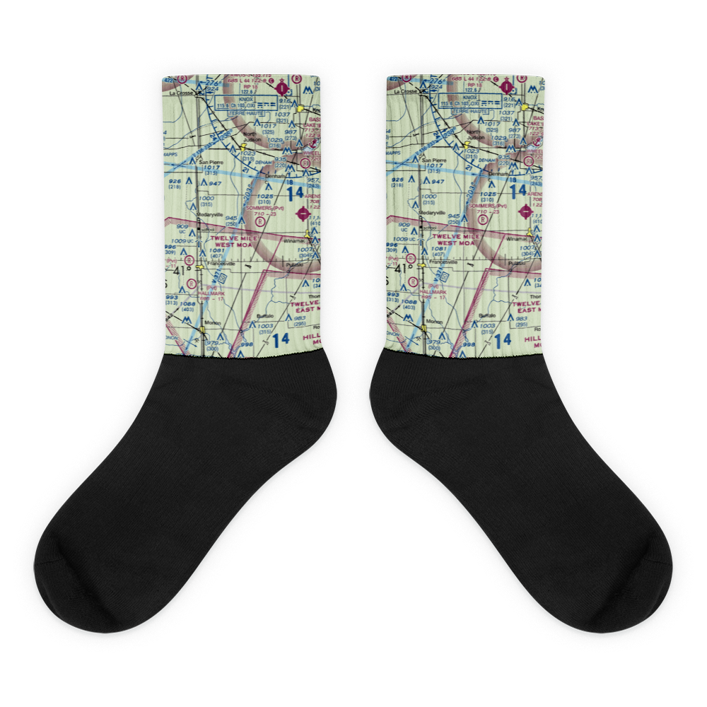 Stout Field (3II5) VFR Sectional Socks 
