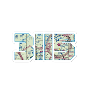 Stout Field (3II5) VFR Sectional Sticker