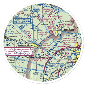 Terry's Airport (3IG3) VFR Sectional Sticker (30 mile)