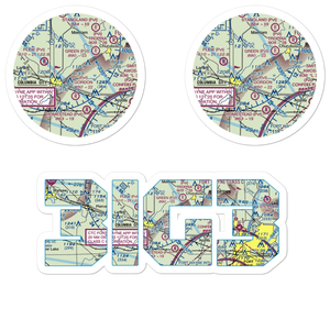 Terry's Airport (3IG3) VFR Sectional Sticker Pack