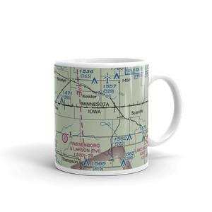 Rake Airport (3IA9) VFR Sectional  Mug