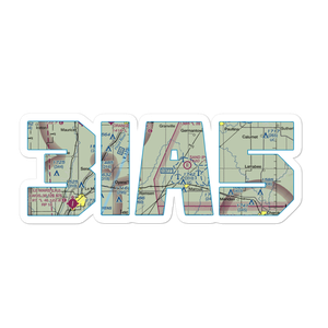 Kerr Airport (3IA5) VFR Sectional Sticker