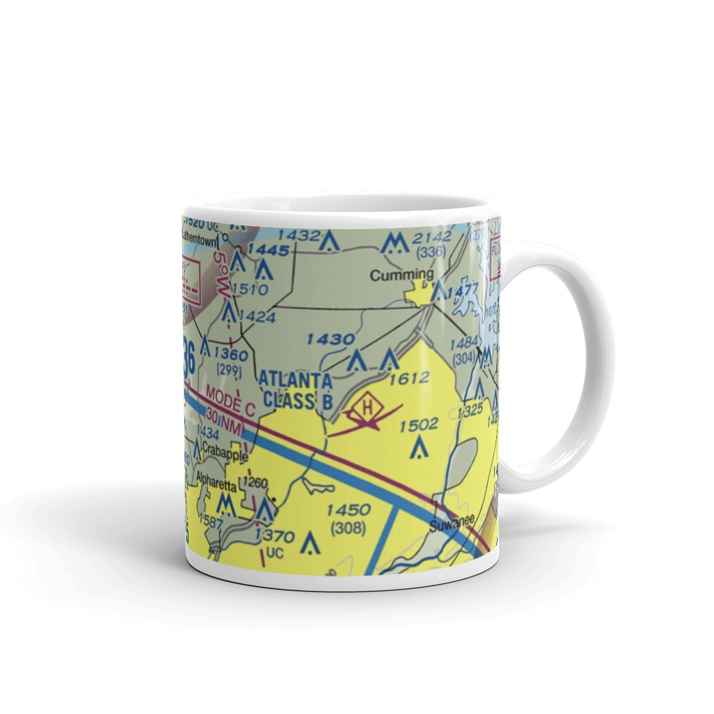 Holly Farm Airport (3GE9) VFR Sectional  Mug 