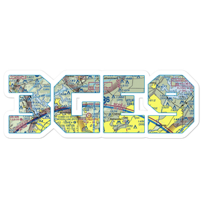 Holly Farm Airport (3GE9) VFR Sectional Sticker