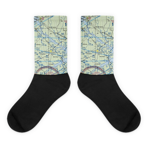 Prater Ranch Airport (3GE8) VFR Sectional Socks