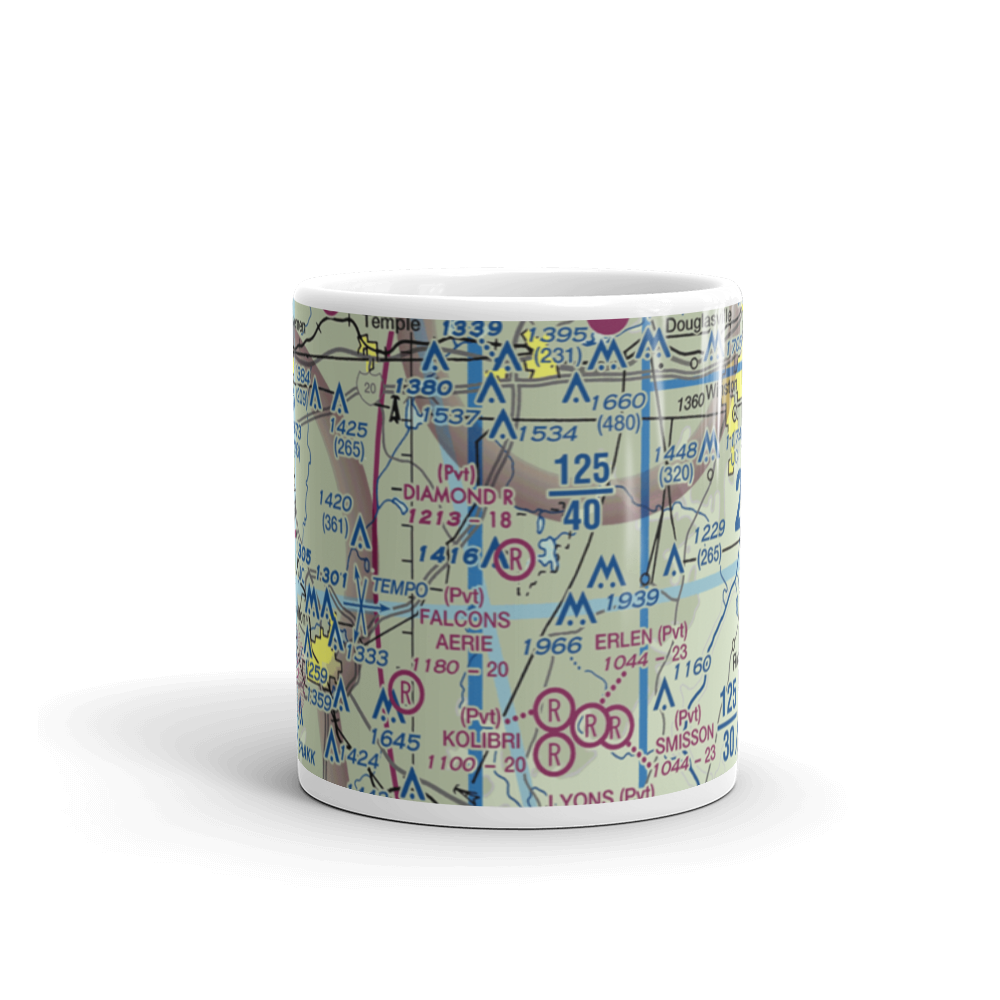 Diamond R Ranch Airport (3GA5) VFR Sectional  Mug 