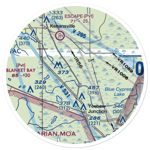 Mills Ranch South Airport (3FL5) VFR Sectional Sticker (20 mile)