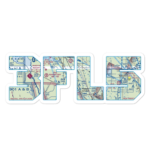 Mills Ranch South Airport (3FL5) VFR Sectional Sticker