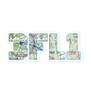 Two J's Flying Ranch Airport (3FL1) VFR Sectional Sticker